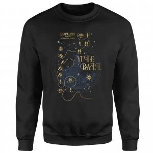 Harry Potter Hogwarts Yule Ball Sweatshirt - Black - XL