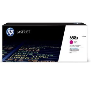 HP 658X Magenta Laser Toner Ink Cartridge