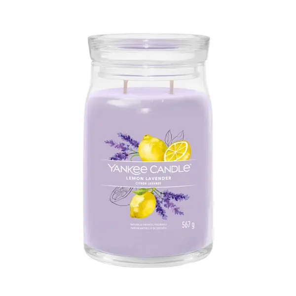 Yankee Candle Lemon Lavender Scented Candle 567g