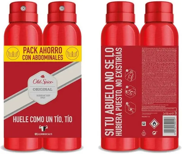 Old Spice Original Deodorant 2x150ml