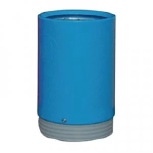 Slingsby Outdoor Open Top Bin 75 Litre Blue 321777