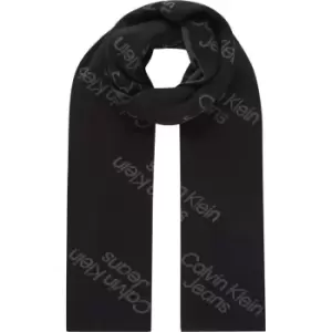 Calvin Klein Jeans AOP SCARF - Black