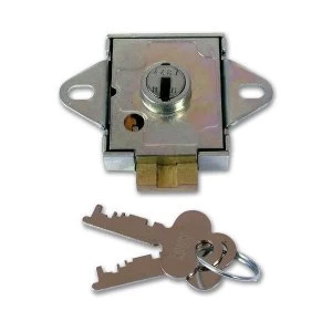 Union 4348 7 Lever Deadbolt Locked Lock