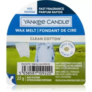 Yankee Candle Wax Melt Single Clean Cotton