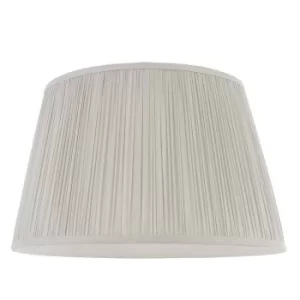 Freya 1 Light Shade Light Silver Silk, E27