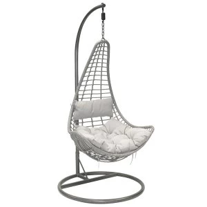 Charles Bentley Triangular Rattan Swing Chair