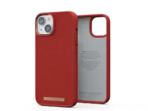 Njord byELEMENTS Suede Comfort+ Case for Apple iPhone 14, Burnt Orange