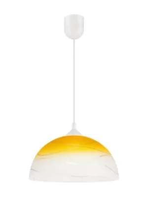 Dome Pendants Yellow, 1x E27