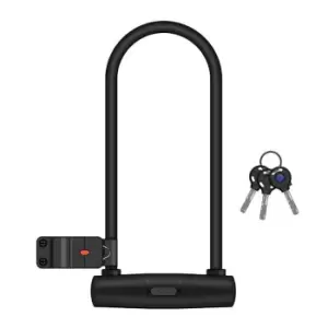 Serfas 10mm U-Lock w/Bracket & Cable - Black