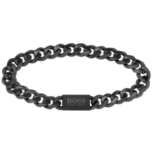 Mens Boss Plated Base Metal Chain Link