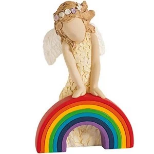 More Than Words Love And Hope Rainbow Figurine 9616