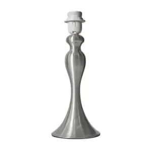 Faulkner Brushed Chrome Table Lamp Base