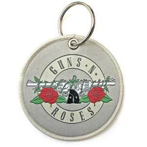 Guns N' Roses - Silver Circle Logo Keychain