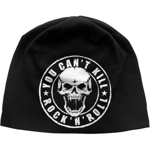 Generic - You Can't Kill Rock N' Roll Unisex Beanie Hat - Black