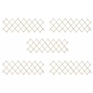 Vidaxl Trellis Fences 5 Pcs Firwood 180X60 Cm