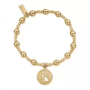 Gold Wing of Protection Bracelet GBPB3223