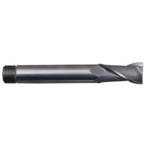 10.00MM HSS 2 Flute Threaded Shank Long Series Slot Drill