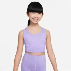 Nike Yoga Dri-FIT Big Kids (Girls') Tank - Purple