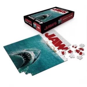 Jaws Puzzle Movie Poster