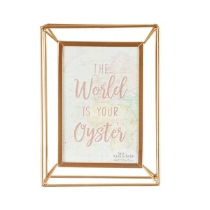 Sass & Belle Rose Gold Photo Frame