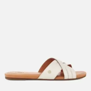 UGG Womens Kenleigh Leather Mules - UK 7