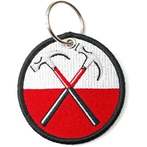 Pink Floyd - The Wall Hammers Circle Keychain