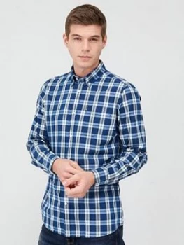 Barbour Indigo 8 Check Shirt - Blue