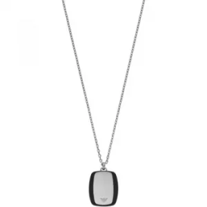 Emporio Armani EGS2187040 Carbon Stripe Necklace