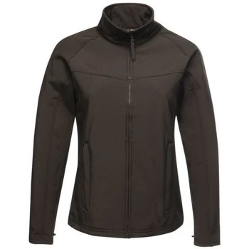 Professional UPROAR Interactive Softshell Jacket womens Jacket in Black - Sizes UK 10,UK 12,UK 14,UK 6