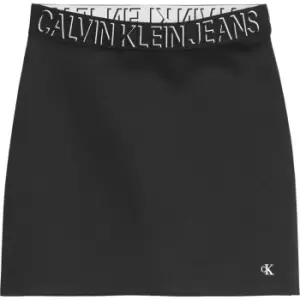 Calvin Klein Shadow Skirt - Black