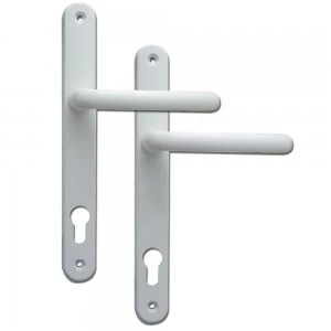 Fab and Fix Balmoral 92PZ uPVC Door Handles - 295mm 265mm fixings