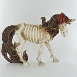 Day Of The Dead Unicorn Figurine