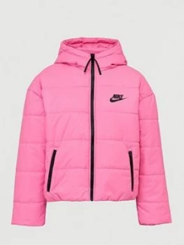 Nike Nsw Padded Jacket, Pink, Size 2XL, Women