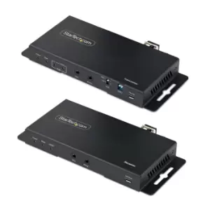 StarTech.com 4K HDMI over Fiber Extender Kit, 4K 60Hz up to...