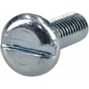 R-tech - 337019 Slotted Pan Head Machine Screws bzp M4 12mm - Pack Of 100