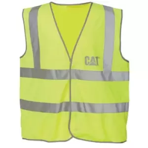 Printed Hi-vis Vest PPE Yellow Large