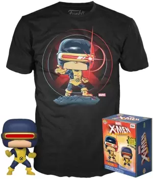 Marvel 80th POP! & Tee Box First Appearance Cyclops Size S