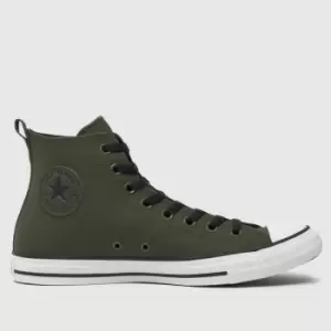 Converse Dark Green All Star Hi Tec Tuff Trainers