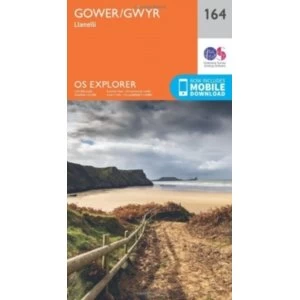 Gower, Llanelli by Ordnance Survey (Sheet map, folded, 2015)