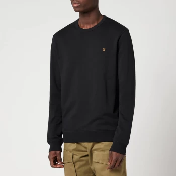 Farah Mens Tim Sweatshirt - Black - S