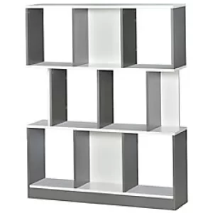 HOMCOM Shelf 836-259CG White 1,000 x 300 x 1,240 mm