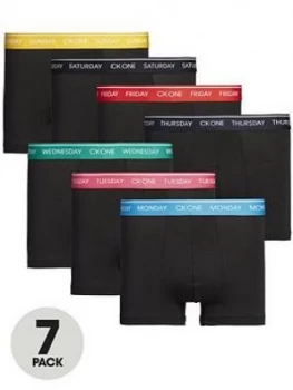 Calvin Klein 7 Pack Trunk - Black