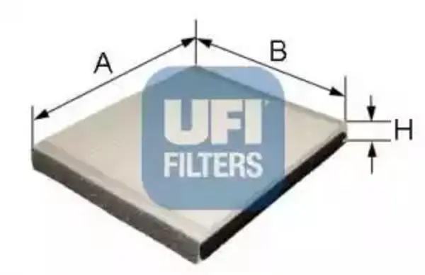 UFI 53.051.00 Interior Air Cabin/ Pollen Filter