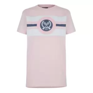 Ellesse Womens Maglie T-Shirt - Pink