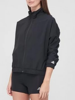 adidas Woven Badge Of Sport Jacket - Black, Size S, Women