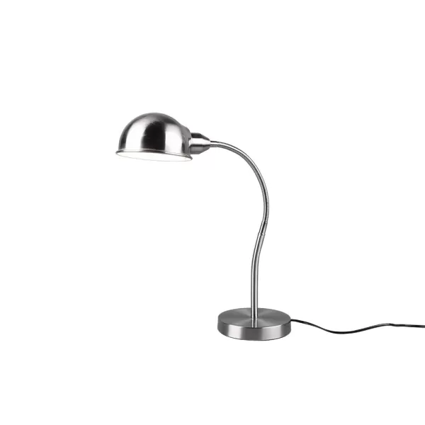 Perry Modern Desk Task Lamp Nickel Matt