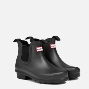 Hunter Original Big Kids Chelsea Boots - Black - UK 1 Kids