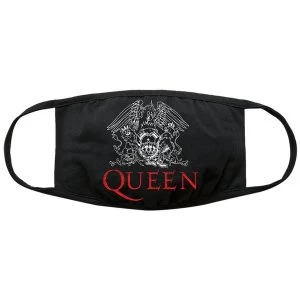 Queen - Logo Face Mask - Black