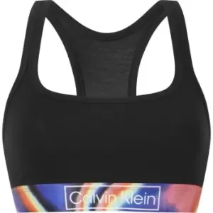 Calvin Klein Unlined Pride Bralette - Black