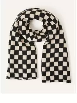 Accessorize Mono Checkerboard Blanket